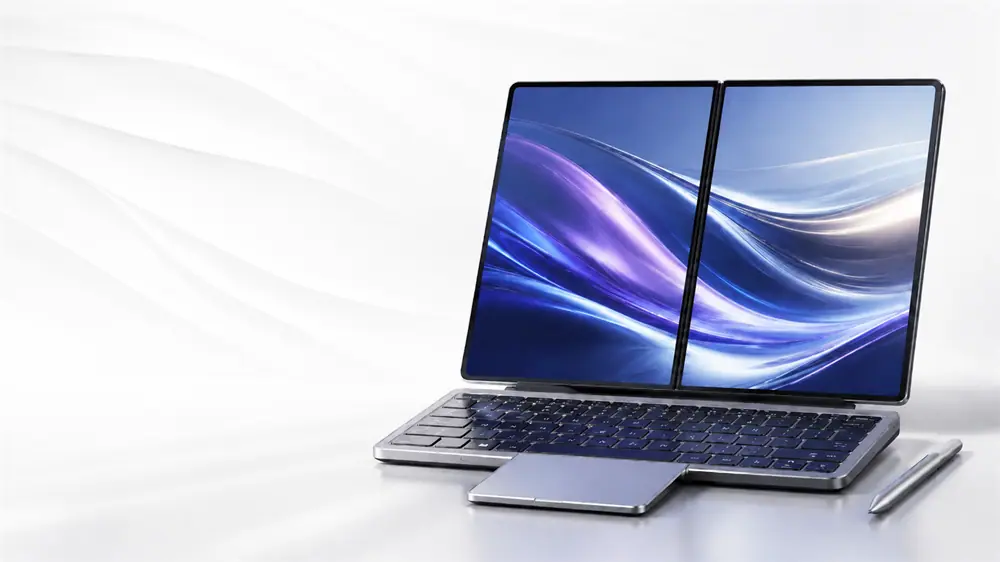 Modular fold laptop for mobile productivity